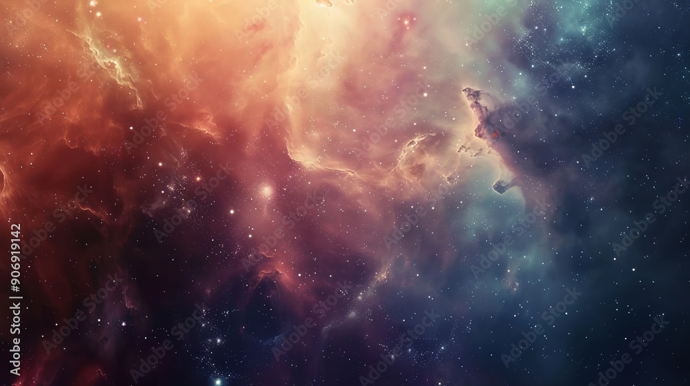 star cluster pattern wallpaper