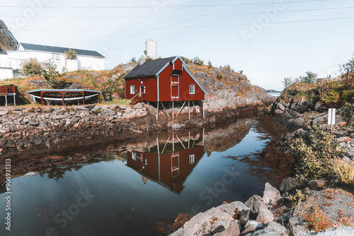 Lofoton hut Norway
