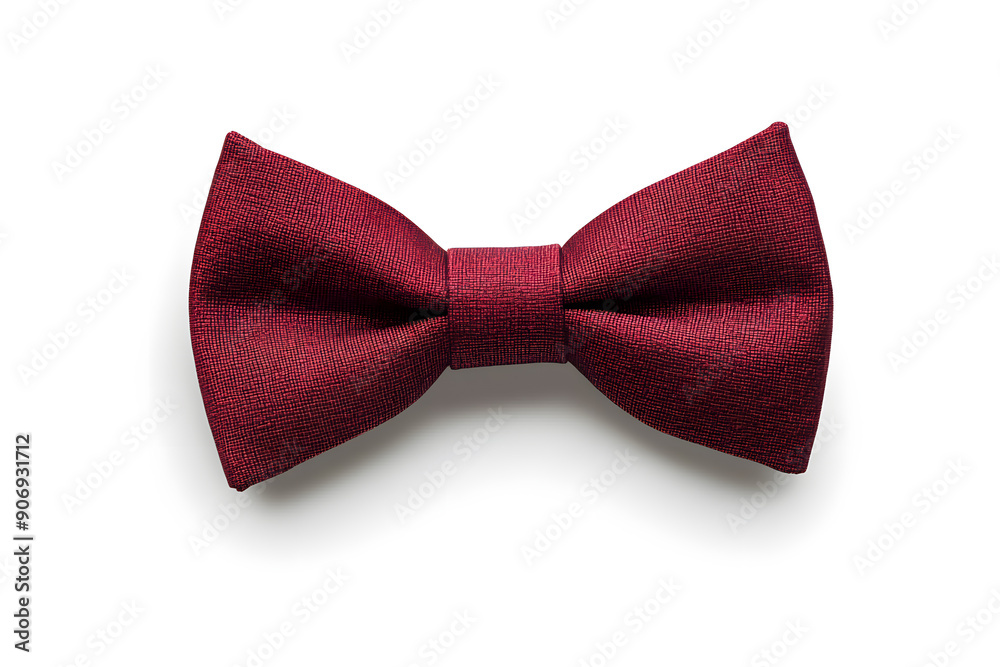 Bow Tie Mockup isolated on white background Bow Tie Mockup isolated on white background