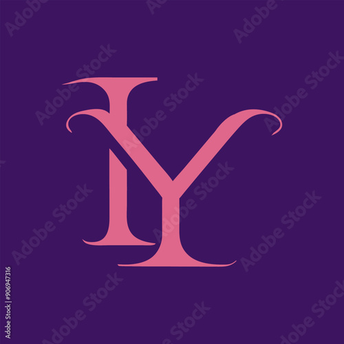 IY letter logo Creative Design.
IY monogram Logo Unique Concept Vector.
IY creative  modern flat abstract  initials letter logo.
 photo