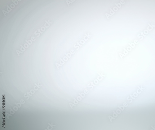 Empty White Wall with Concrete Floor