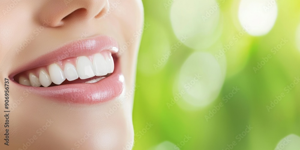 Close-Up Perfect Smile with Pristine White Teeth and Healthy Gums – A Beacon of Dental Health and Beauty. Close-Up Perfect Smile with Pristine White Teeth and Healthy Gums – A Beacon of Dental Health and Beauty.