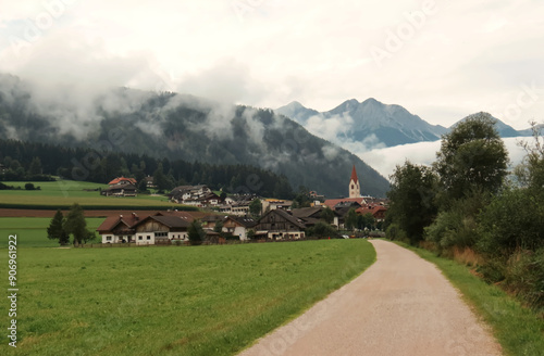 Rasun di Sopra in the Anterselva valley in South Tyrol photo