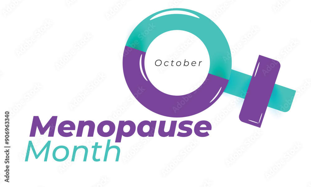 Menopause month. background, banner, card, poster, template. Vector illustration. Menopause month. background, banner, card, poster, template. Vector illustration.