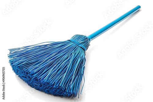 Vibrant Blue Broom for Effective Cleaning