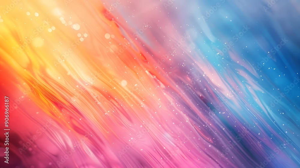 Vibrant Abstract Waves of Colorful Light and Texture Vibrant Abstract Waves of Colorful Light and Texture