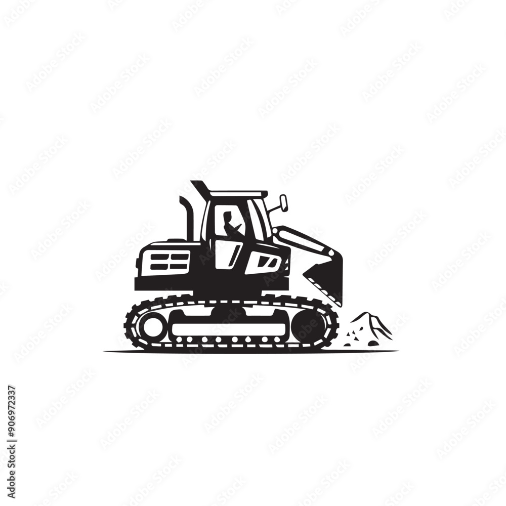 CRAWLER CARRIER in cartoon, doodle style . Image for t-shirt, web, mobile apps and ui. Isolated 2d vector illustration in logo, icon, sketch style, Eps 10, black and white. AI Generative CRAWLER CARRIER in cartoon, doodle style . Image for t-shirt, web, mobile apps and ui. Isolated 2d vector illustration in logo, icon, sketch style, Eps 10, black and white. AI Generative