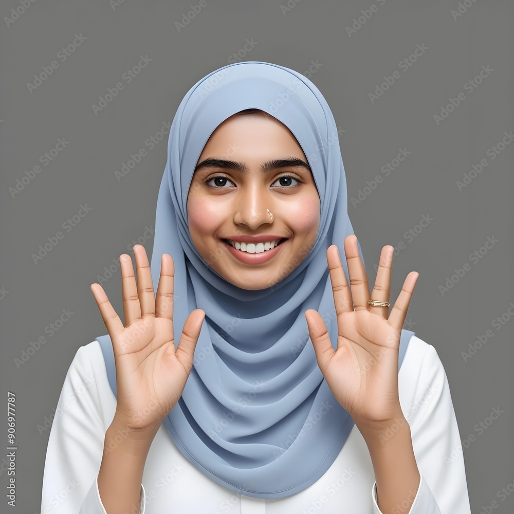 Portrait of Professional Woman Business Executive in Modern Office Setting, Woman in a hijab holding a tablet computer and smiling generative ai, Smiling Female IT Expert in Casual Shirt and Hijab
Portrait of Professional Woman Business Executive in Modern Office Setting, Woman in a hijab holding a tablet computer and smiling generative ai, Smiling Female IT Expert in Casual Shirt and Hijab