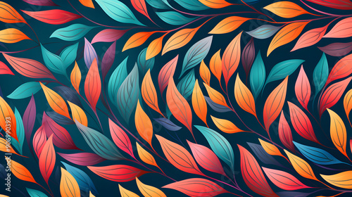 colorful natural pattern, natural pattern with beautiful colors