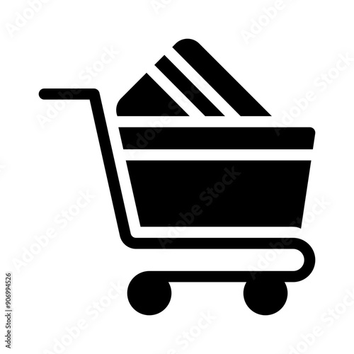 credit card glyph icon