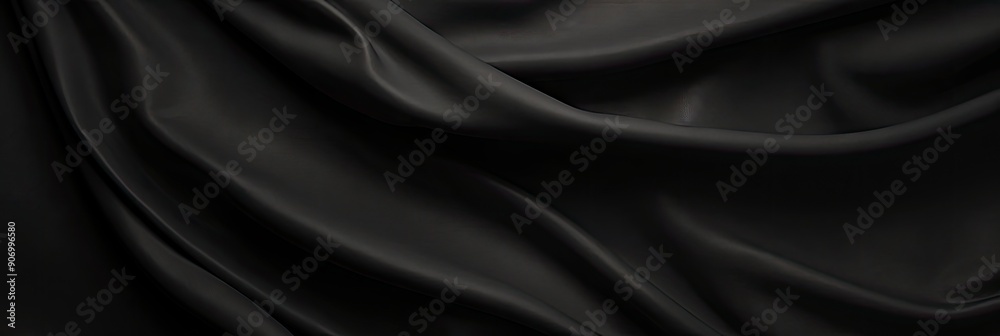 Obraz premium Black soft gradient background