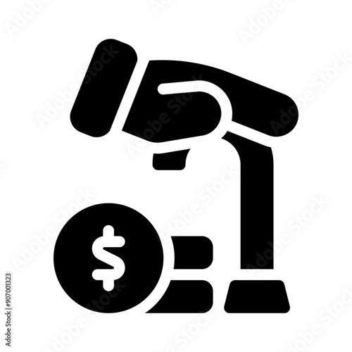 funding glyph icon