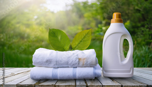 Eco fresh laundry wash, ecological sustainable environmental natural clothes garment washing