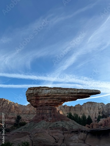 rock formation in the desert
