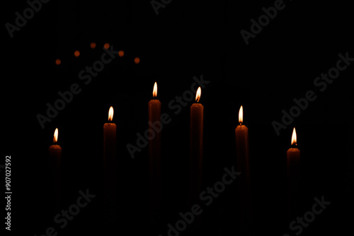 candles in the night