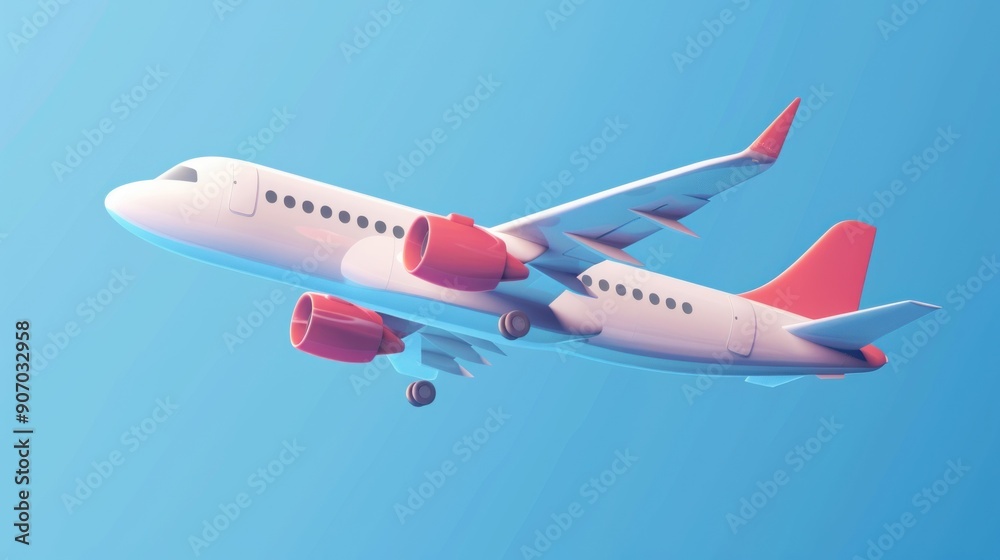 Airplane in Flight Airplane in Flight