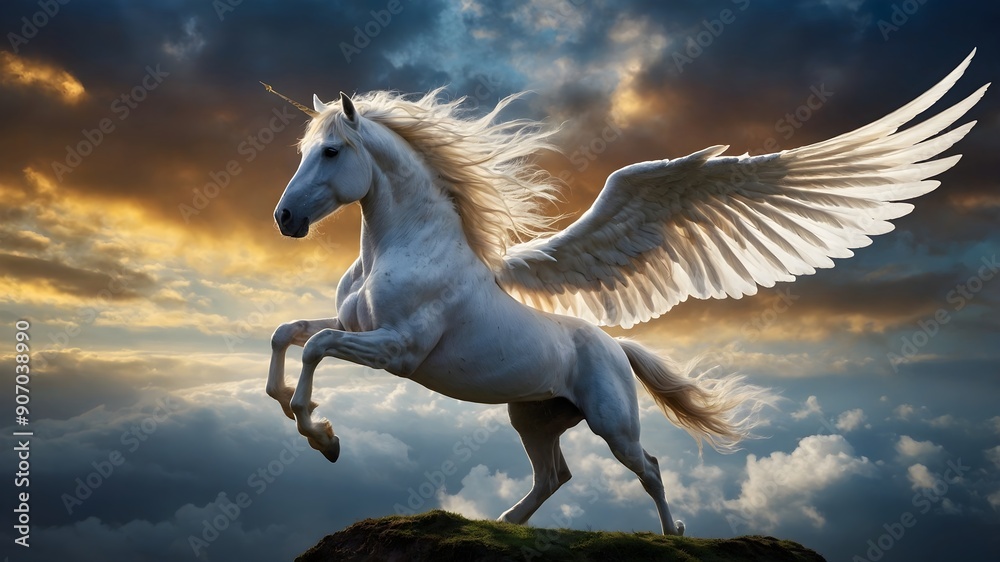 Flug ins Unbekannte: Der mythische Pegasus Flug ins Unbekannte: Der mythische Pegasus
