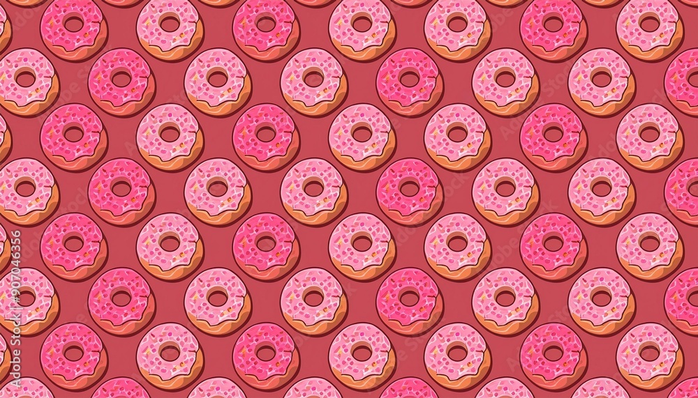ドーナツのレトロな模様(donut retro pattern)
ドーナツのレトロな模様(donut retro pattern)