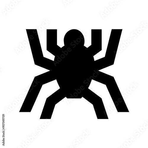 Spider Solid Icon