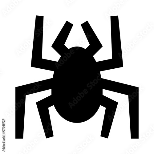 Spider Solid Icon