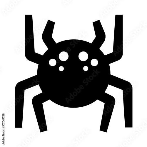 Spider Solid Icon