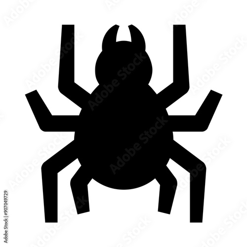Spider Solid Icon