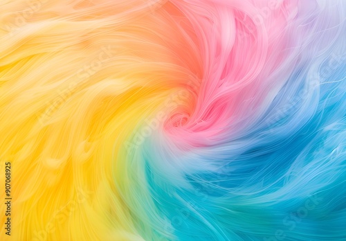 Abstract colorful swirl background