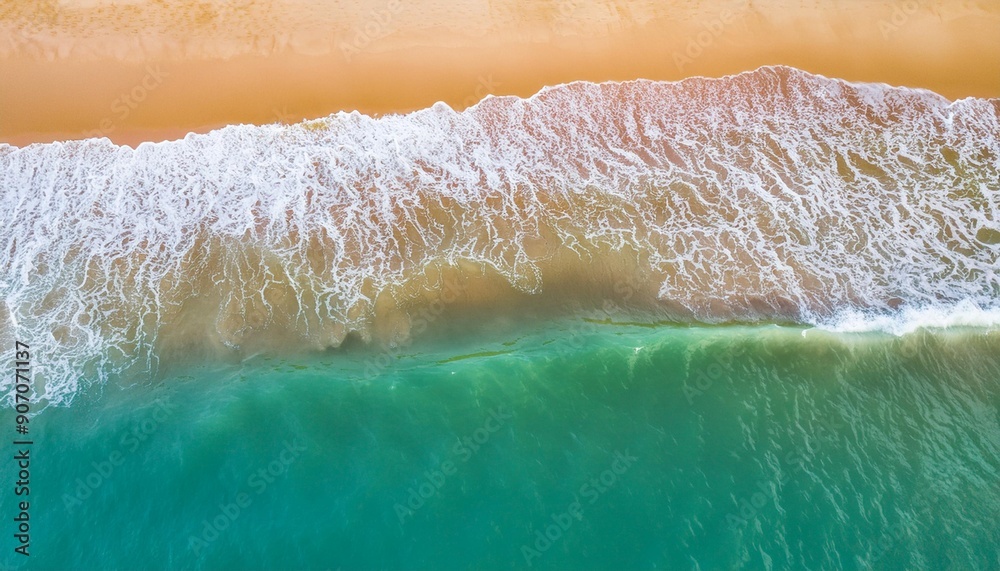 Top Down Aerial Drone Image of Shoreline in Maldives. Bright Blue Crystal Clear Water and White Sandy beach. beautiful paradise tropical island. Summer and travel vacation Top Down Aerial Drone Image of Shoreline in Maldives. Bright Blue Crystal Clear Water and White Sandy beach. beautiful paradise tropical island. Summer and travel vacation