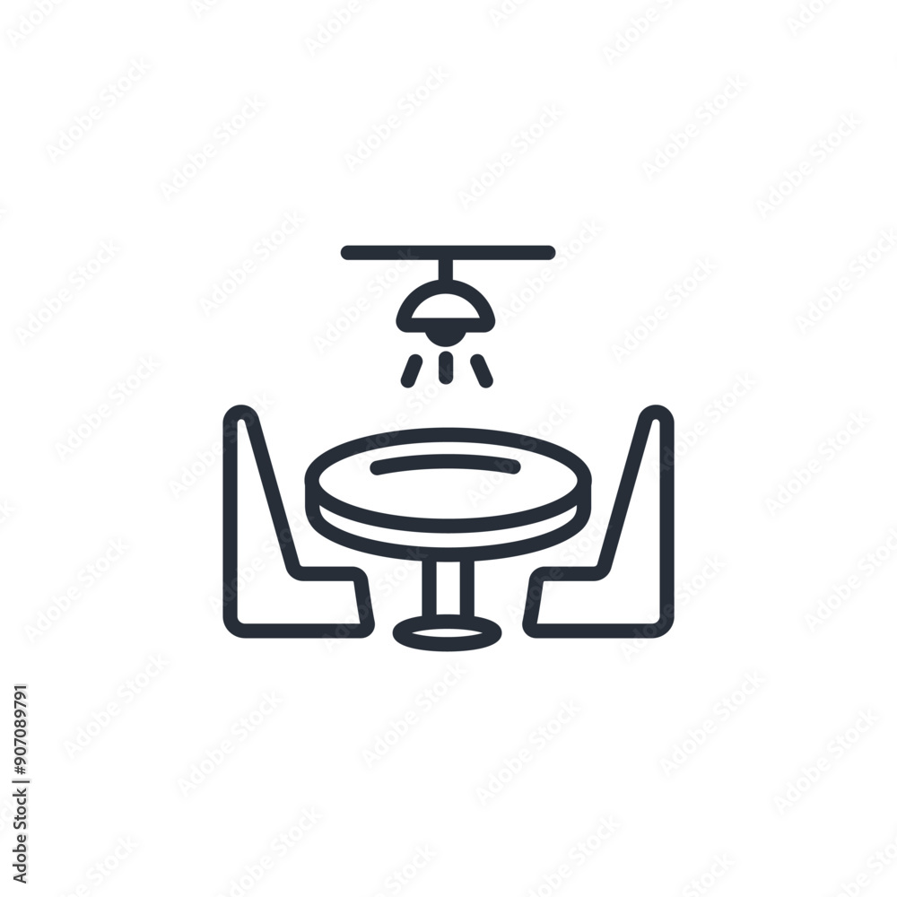 desk icon. vector.Editable stroke.linear style sign for use web design,logo.Symbol illustration. desk icon. vector.Editable stroke.linear style sign for use web design,logo.Symbol illustration.