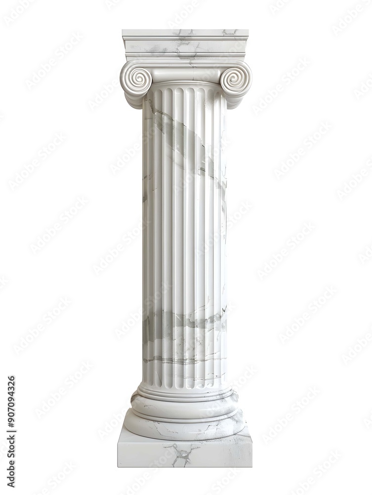 Column pillar Greek 3D Roman stone background white ancient Greece. Greek marble pillar column building architecture podium pedestal isolated art antique sculpture classic old academy Rome museum Column pillar Greek 3D Roman stone background white ancient Greece. Greek marble pillar column building architecture podium pedestal isolated art antique sculpture classic old academy Rome museum