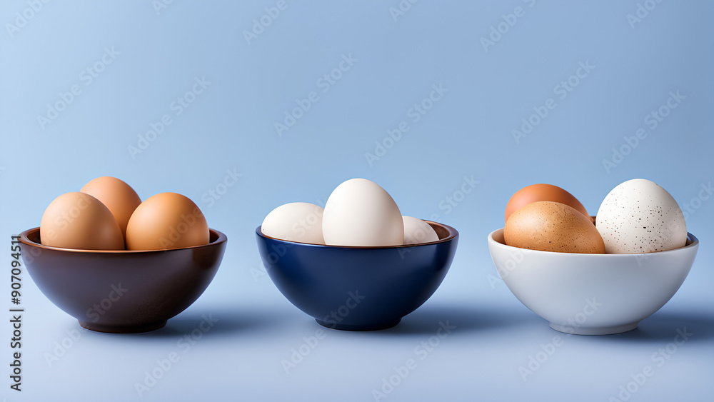 Discover Beautiful Egg Arrangements: Various Eggs in Decorative Bowls for a Stylish and Trendy Kitchen Display Discover Beautiful Egg Arrangements: Various Eggs in Decorative Bowls for a Stylish and Trendy Kitchen Display