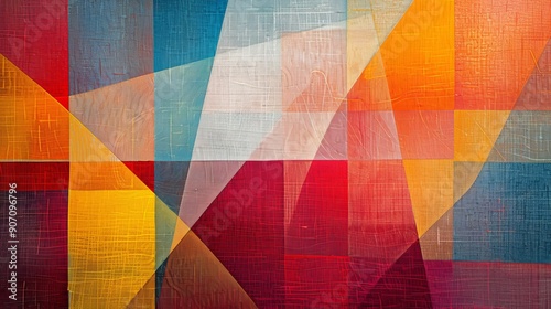 Abstract Geometric Canvas, ...