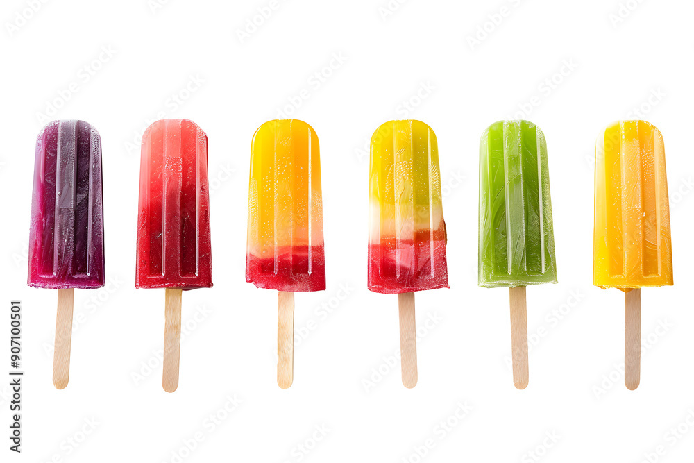 Set of colorful fruity popsicle lolly ice on transparent background. PNG, cutout clipart. Many assorted icy bars different flavour, various varieties of ice cream on a stick. Set of colorful fruity popsicle lolly ice on transparent background. PNG, cutout clipart. Many assorted icy bars different flavour, various varieties of ice cream on a stick.