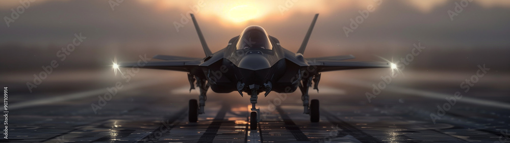 Fototapeta premium photo of a jet, created with generative AI technology
