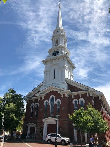 Portsmouth NH Church 2 photo