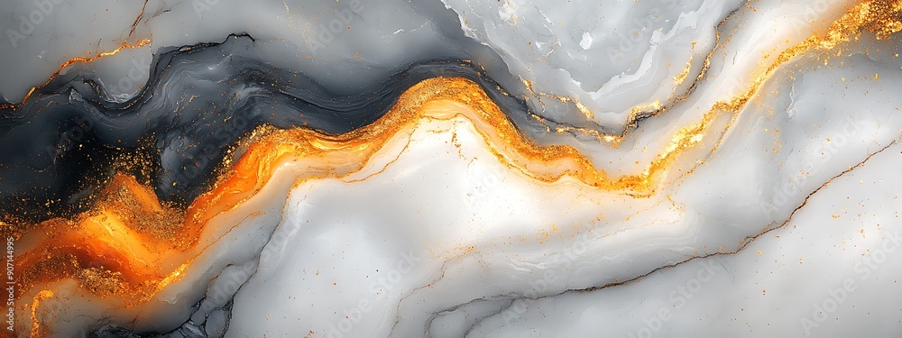 Abstract Marble Texture with Gold and Blue Veins Abstract Marble Texture with Gold and Blue Veins