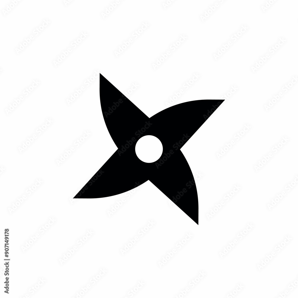 shuriken ninja weapon shape icon shuriken ninja weapon shape icon