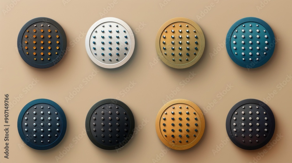 Circular Patterned Objects Circular Patterned Objects