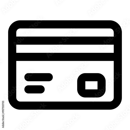 debit card icon for illustration