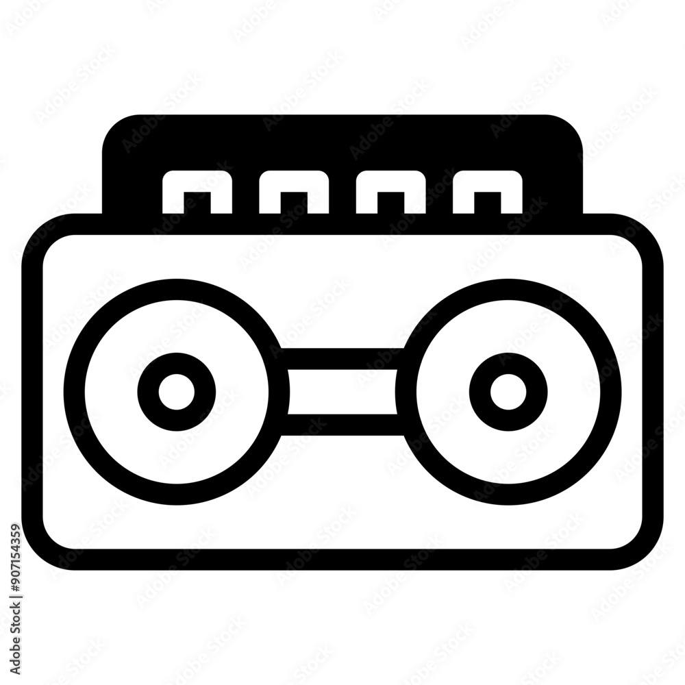 radio icon vector radio icon vector
