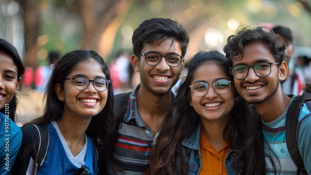 Four friends gather in a park, smiling and enjoying each other's company during a sunny day, surrounded by lush greenery and cheerful atmosphere. Four friends gather in a park, smiling and enjoying each other's company during a sunny day, surrounded by lush greenery and cheerful atmosphere.