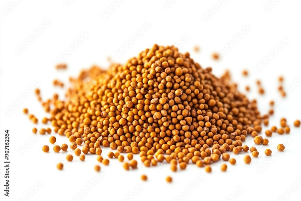 mustard isolated on white background, full depth of field , ai mustard isolated on white background, full depth of field , ai