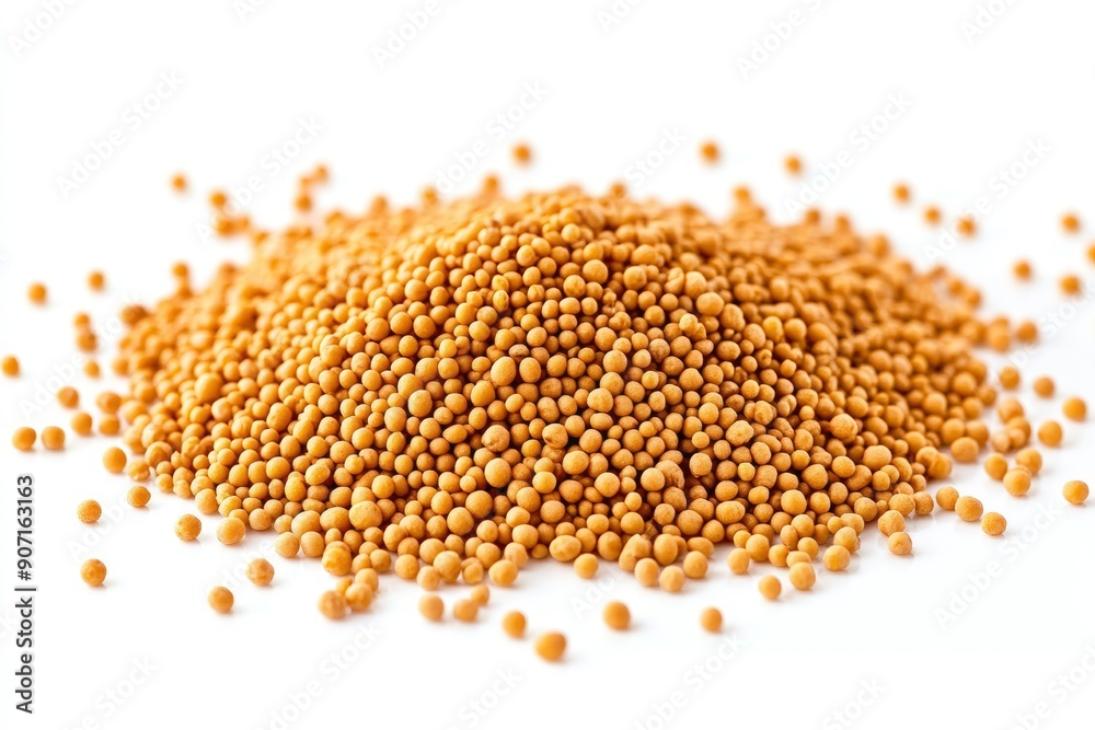 mustard isolated on white background, full depth of field , ai mustard isolated on white background, full depth of field , ai