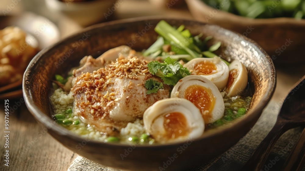 Delicious Chicken and Egg Soup Delicious Chicken and Egg Soup