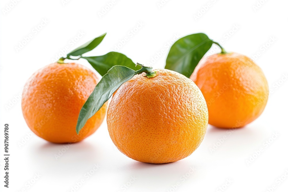mandarin, tangerine, isolated on white background, full depth of field , ai mandarin, tangerine, isolated on white background, full depth of field , ai