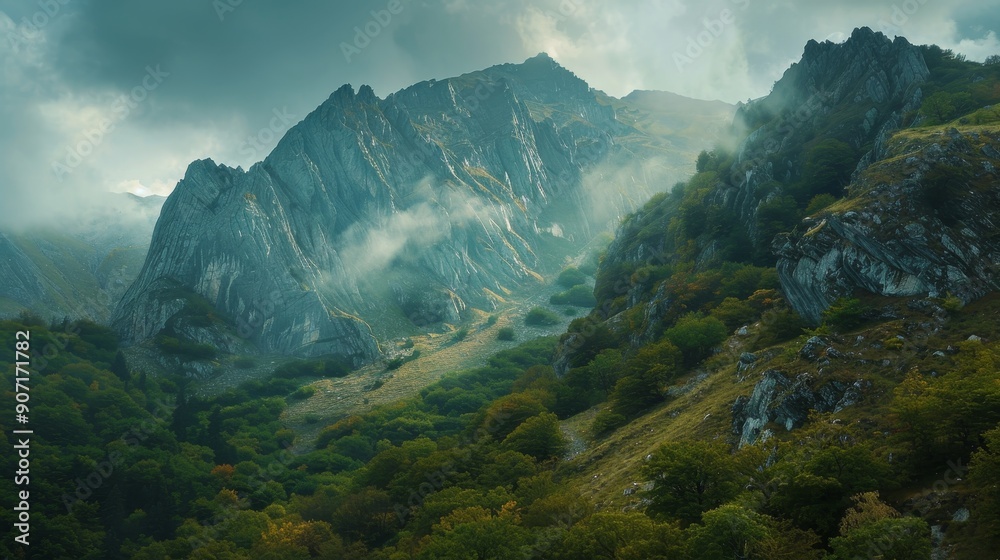Professional photography capturing breathtaking mountain scenery in a serene and natural setting Professional photography capturing breathtaking mountain scenery in a serene and natural setting