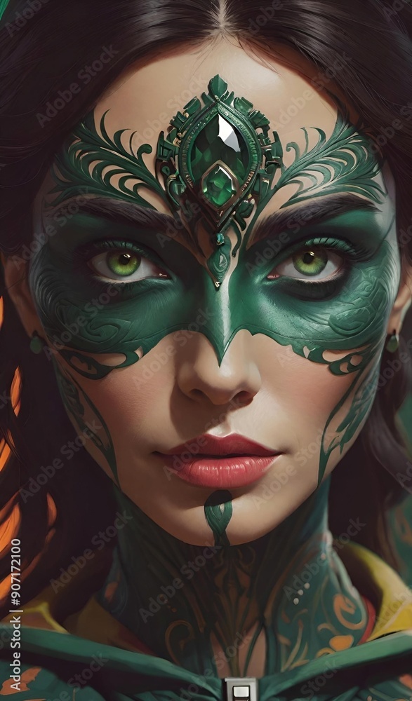 Tara green goddess, shyama tara, forest goddess Tara green goddess, shyama tara, forest goddess