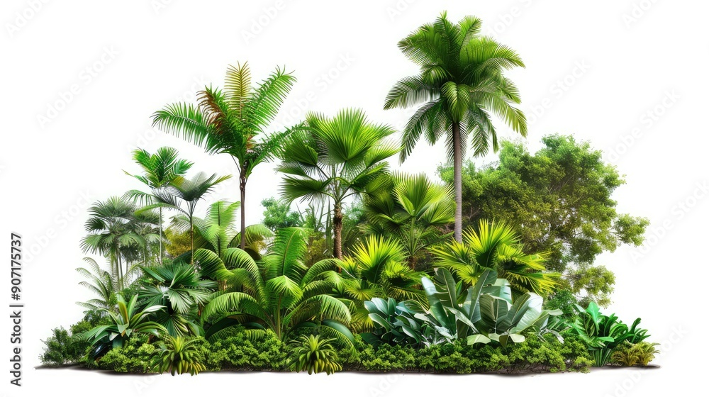 palm tree isolated on white palm tree isolated on white