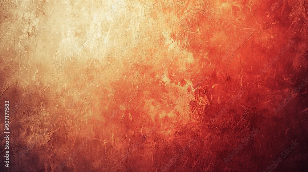 Obraz premium Refreshing Internet Style PowerPoint Background with Burnt Sienna Gradient, Clean and Modern Aesthetic for Presentations