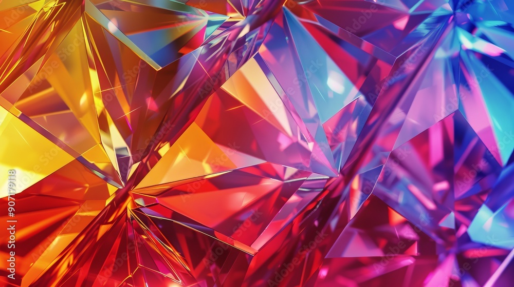 Seamless Geometric Pattern of diamond
